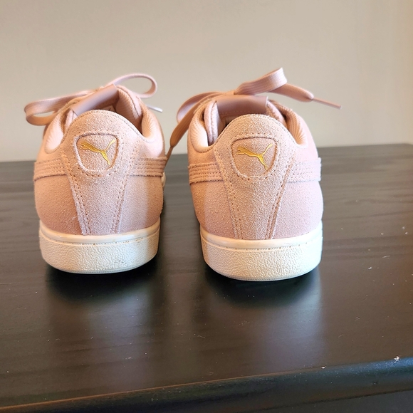 Puma Women's Blush Pink Suede Sneakers - Picture 3 of 4